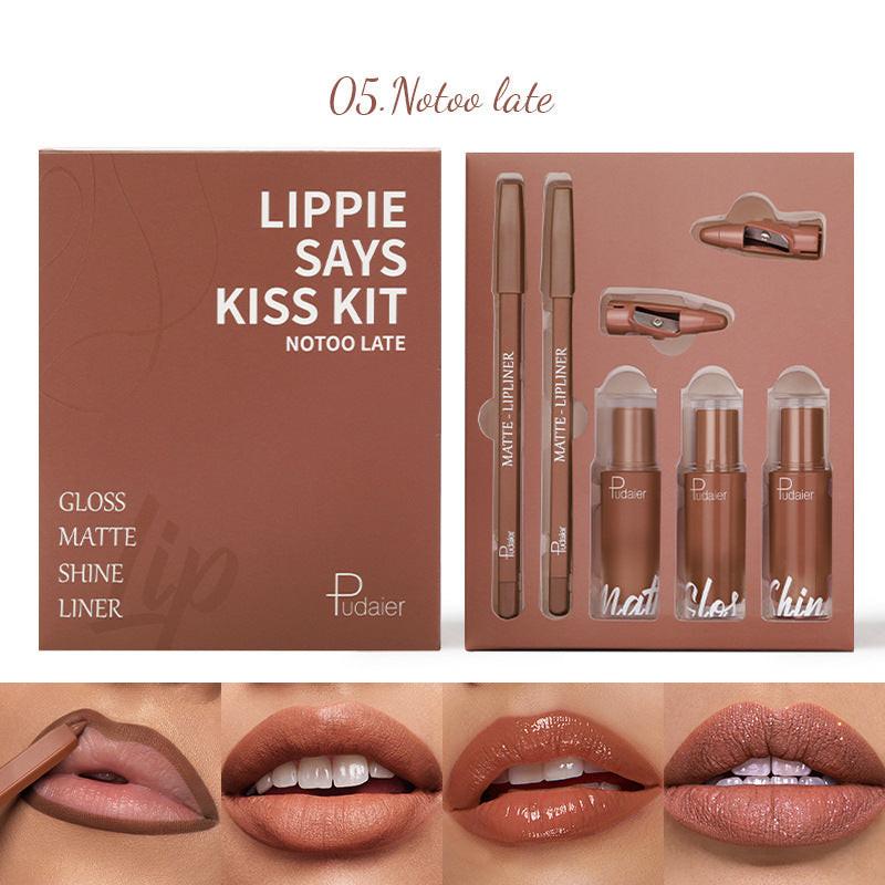 Lip Liner Suit Matte Water Light Pearlescent.