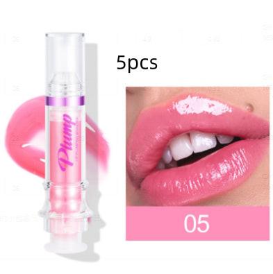 New Tube Lip Rich Lip Color Slightly Spicy Lip Honey Lip Glass Mirror Face Lip Mirror Liquid Lipstick.