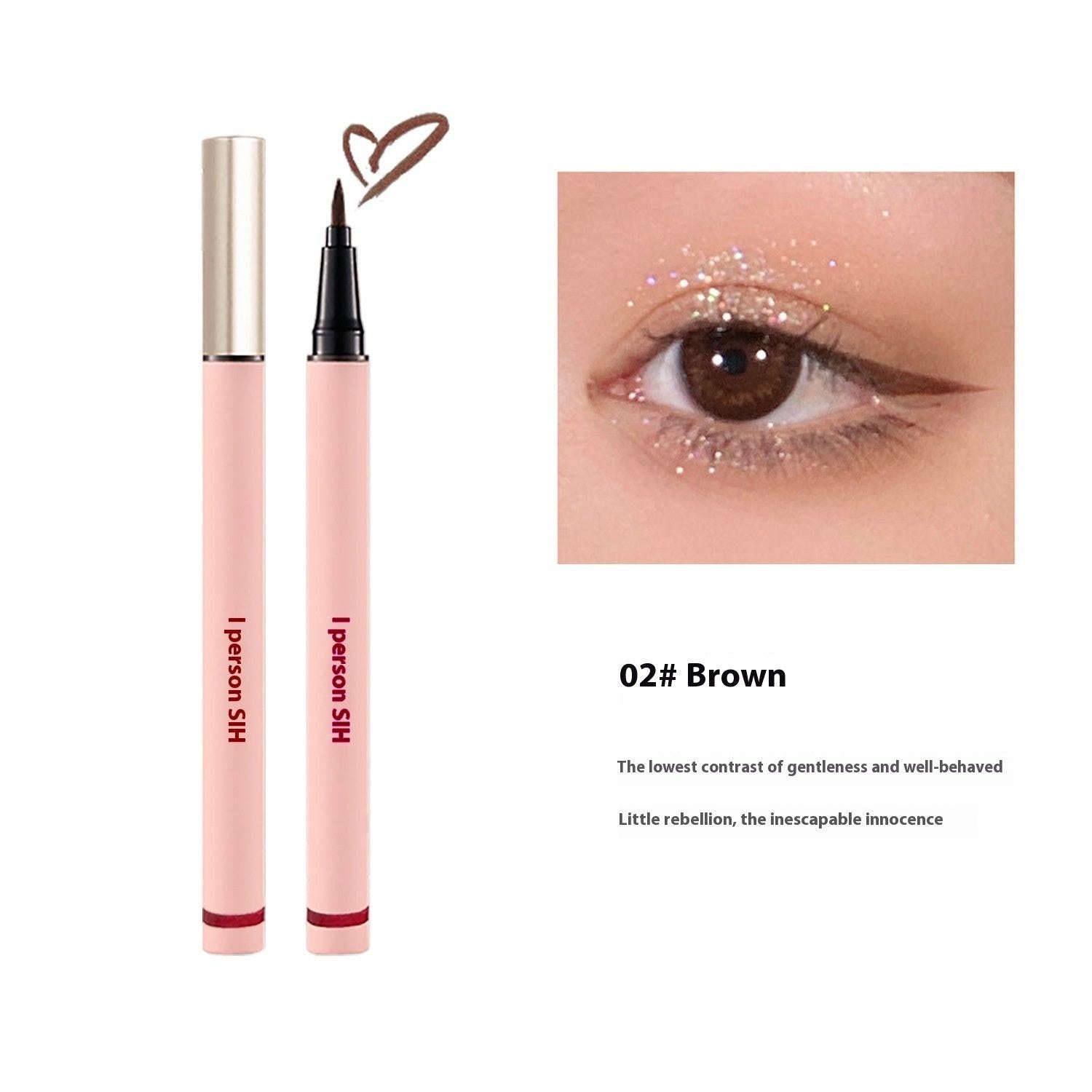 Liquid Eyeliner The Makeup Is Natural And Smooth Without Dizziness Eyeliner.