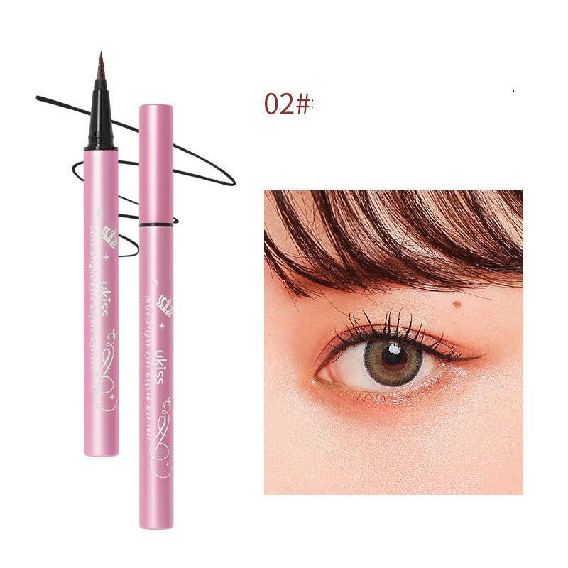 Waterproof color eyeliner pen.