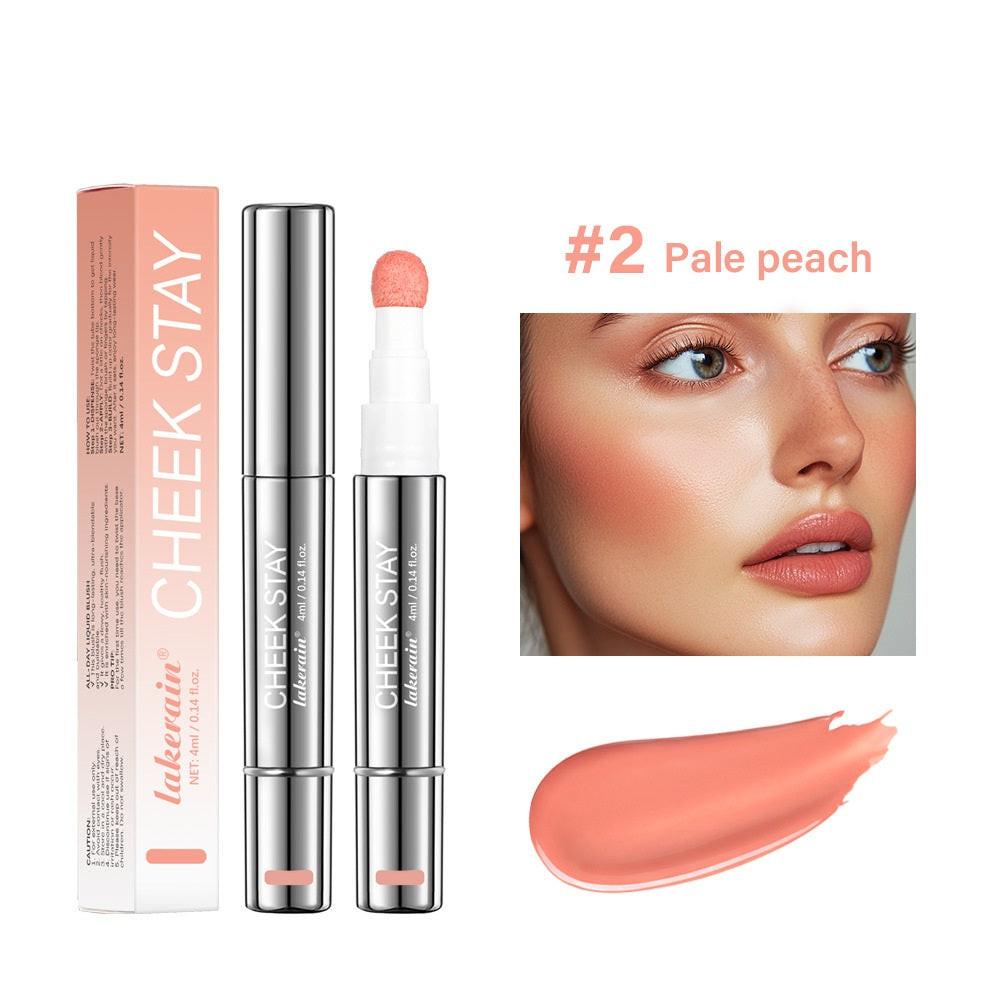 6 Colors Multifunctional Cosmetic Brush Liquid Highlight Blush Stick.
