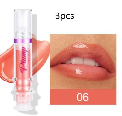 New Tube Lip Rich Lip Color Slightly Spicy Lip Honey Lip Glass Mirror Face Lip Mirror Liquid Lipstick.