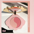 Makeup Shell Double Color Mirror Powder Blusher.
