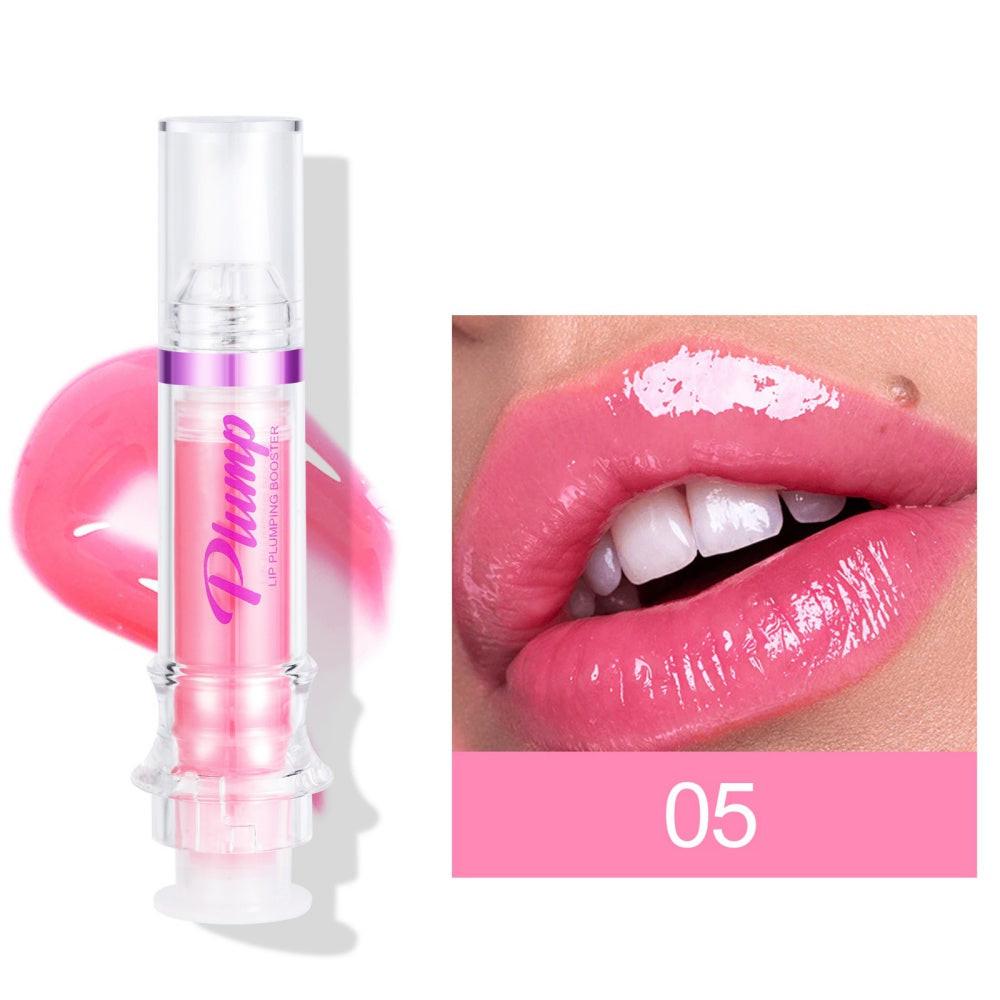 New Tube Lip Rich Lip Color Slightly Spicy Lip Honey Lip Glass Mirror Face Lip Mirror Liquid Lipstick.