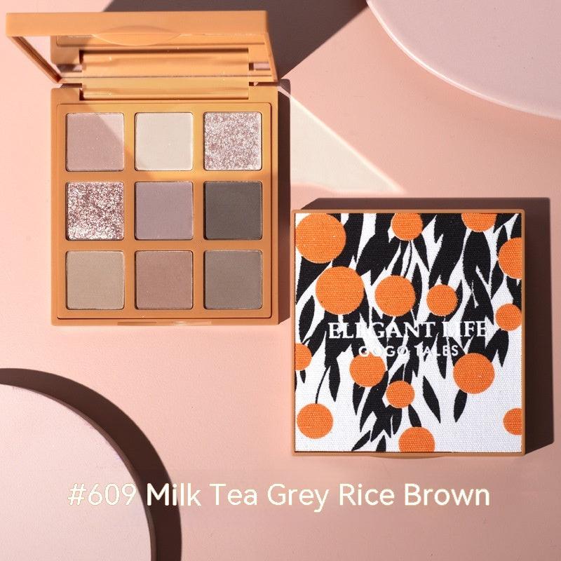 Gold Foil Chocolate Eye Shadow Plate Beginner.
