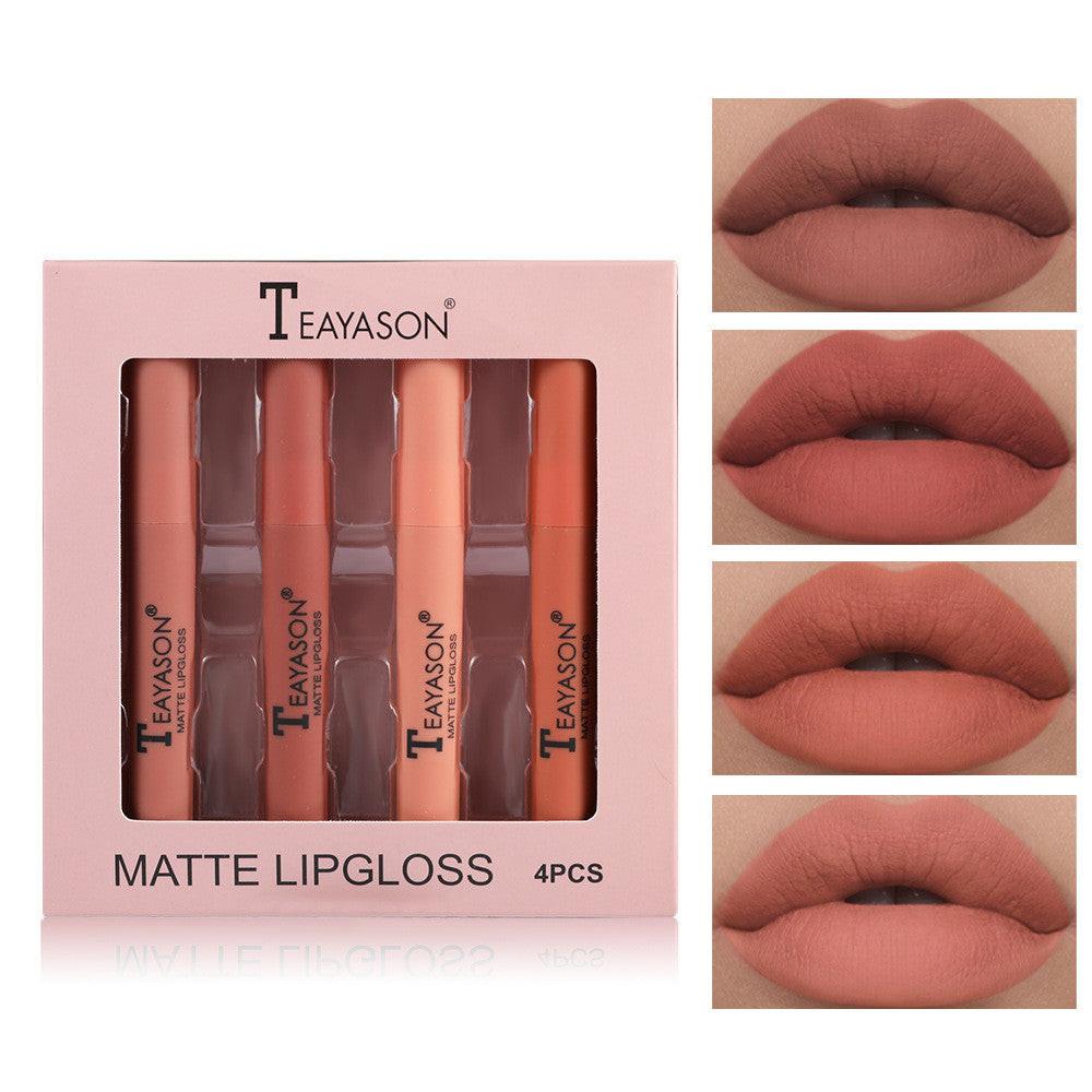 Velvet Matte Lipstick Set Lip Gloss Lip Glaze Set.