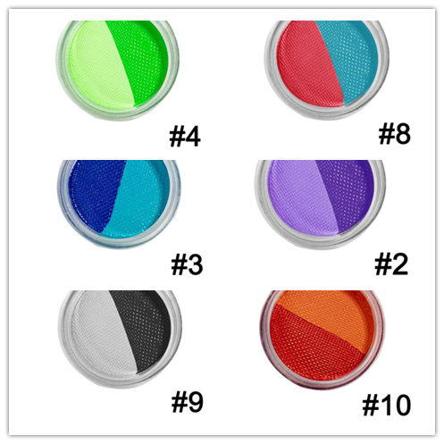 Water-based Eyeliner Color Matching Festival Face Painting.