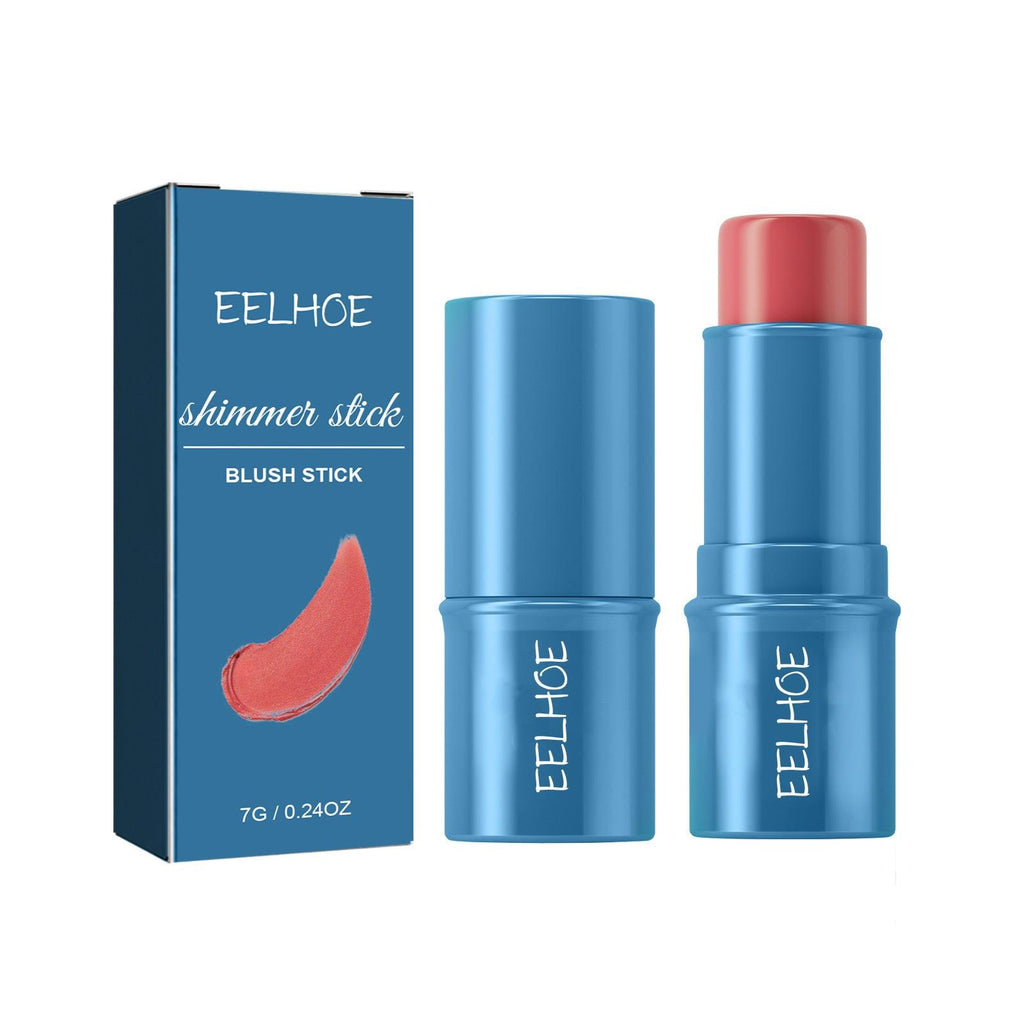 Multifunctional Highlight Shadow Blush Stick Three-dimensional Brightening Naturally Waterproof Light Lazy Shading Cream.