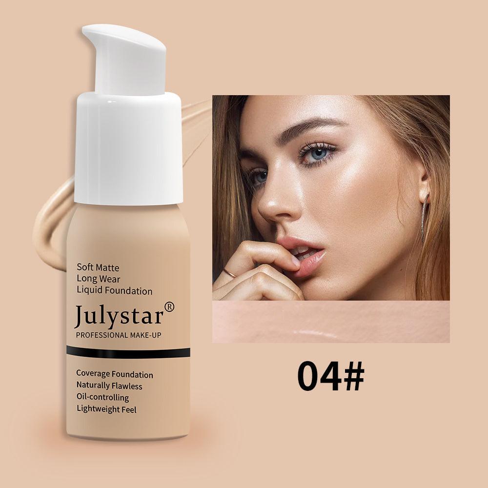 Waterproof Lasting Non Take Off Makeup Concealer Liquid Foundation Beauty Makeup.