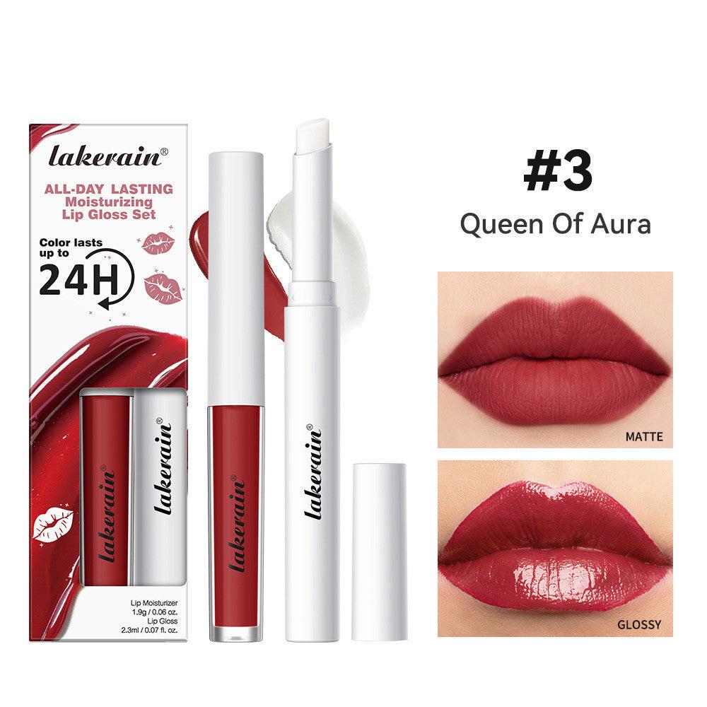 Moisturizing Lip Gloss Suit Long-lasting Matte.