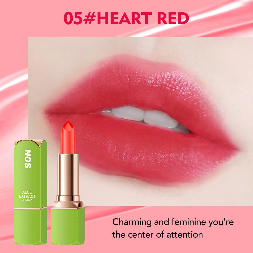 Aloe Temperature Change Lipstick Lip Balm No Stain On Cup.