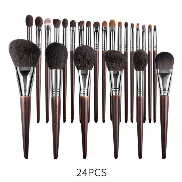 Natural Makeup Brushes Set Eyeshadow Make Up Brush Goat.