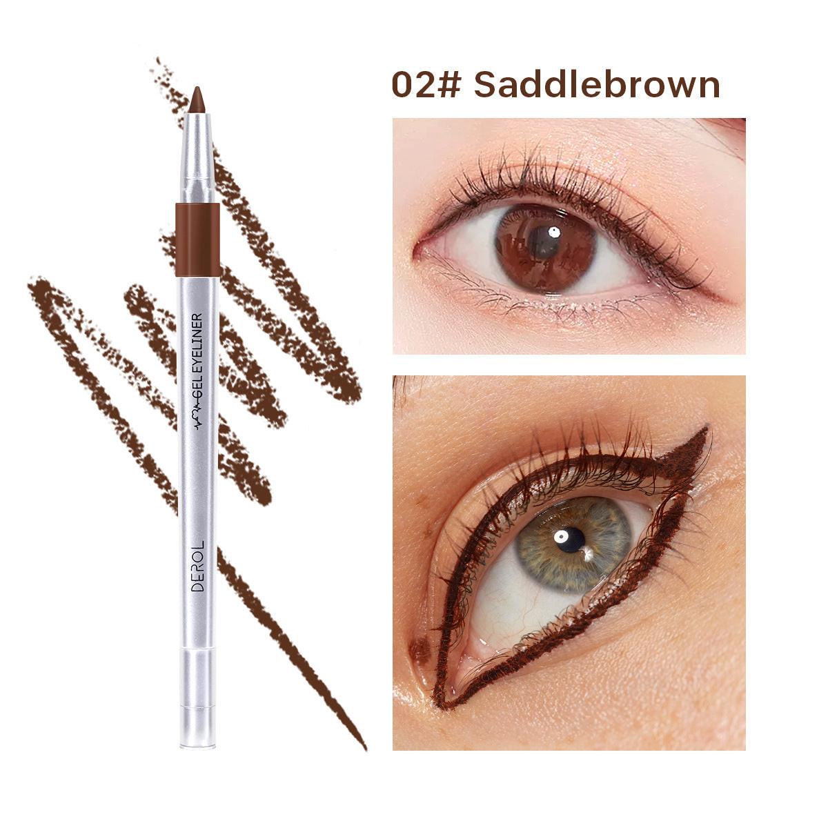 DEROL Waterproof Color Eyeliner Makeup Eyeliner.