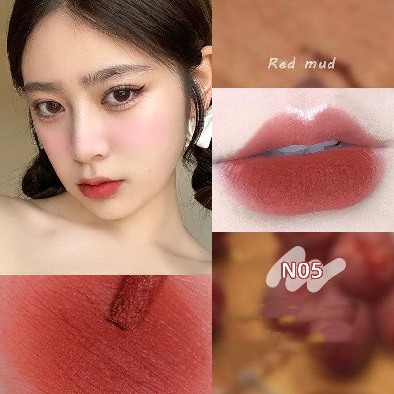 Mist Glossy Lip Glaze Is Light And Not Easy To Touch Matte Lipstick.