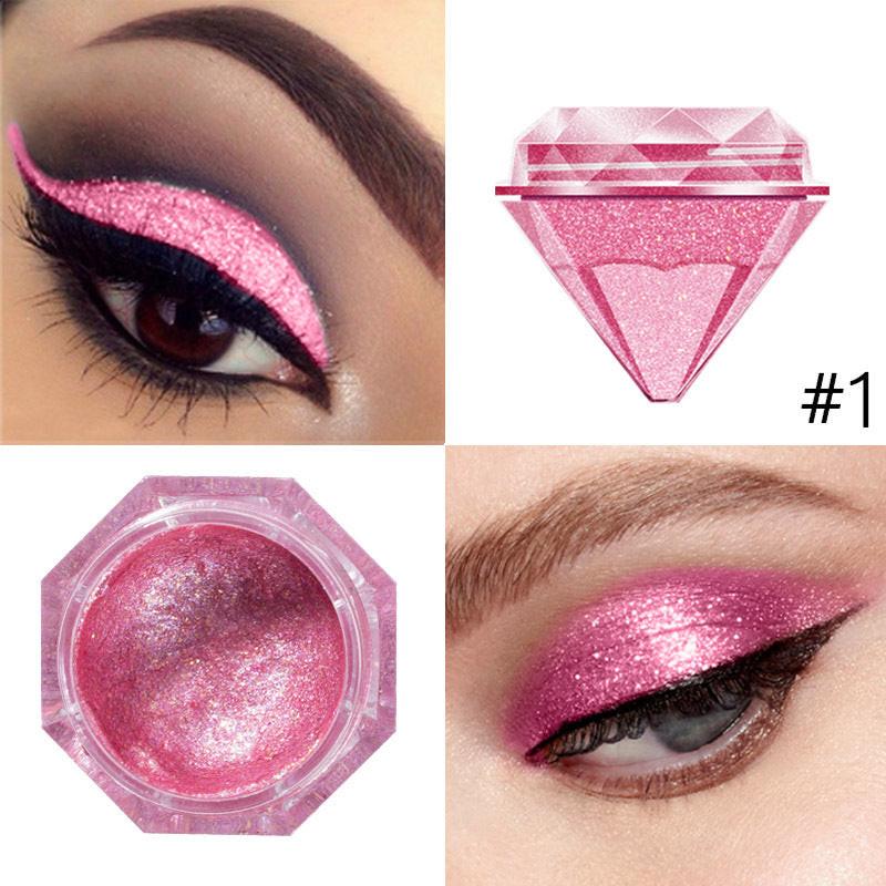 6 Colors Diamond Pearl Liquid Eyeshadow.