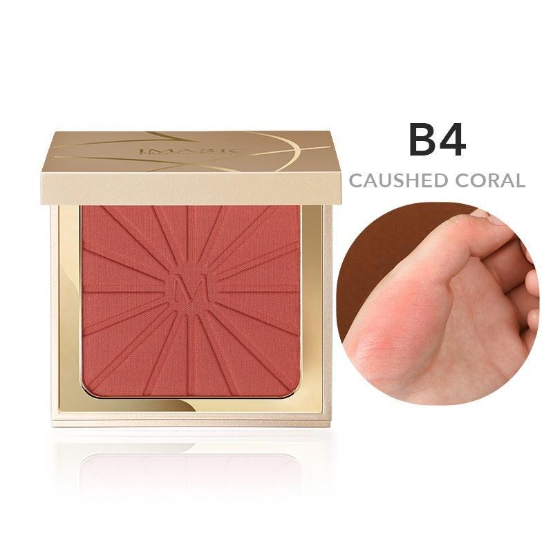 Monochrome Blush High Gloss Matte Vigorous Pearlescent Makeup.
