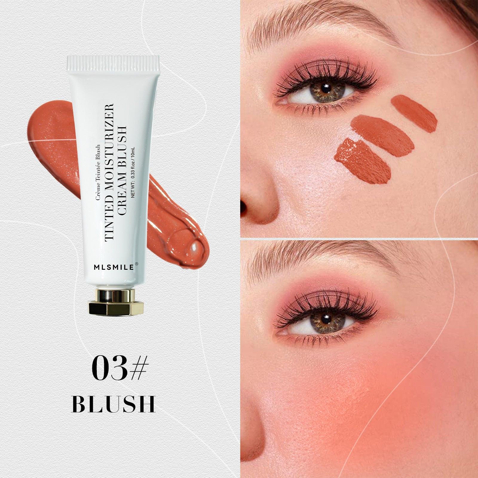 Blusher Natural Moisturizing Dual-purpose Color Rendering.