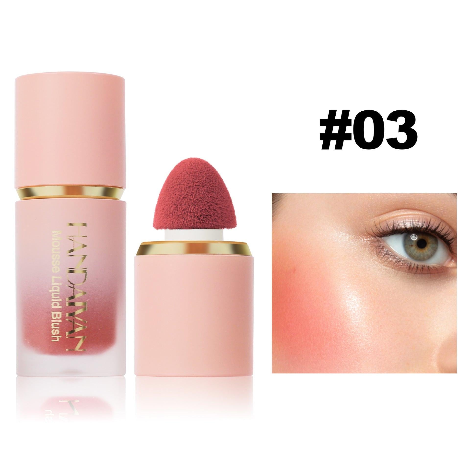 Liquid Blush Facial Makeup Repair Matte Universal Easy To Color Rouge.