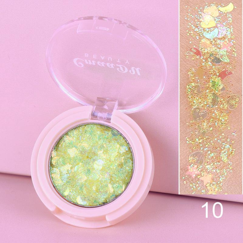 Monochrome Glitter Powder Sequin Eyeshadow.