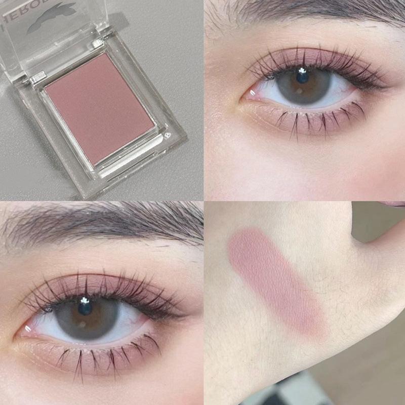 HERORANGE Charm Monochrome Eyeshadow Low Saturation Shimmer Matte.