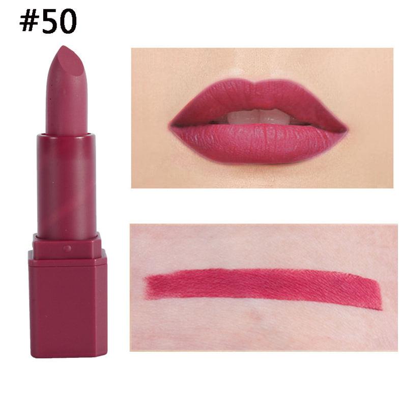 Square Tube Matte Lipstick Matte Square Tube Lip Makeup.