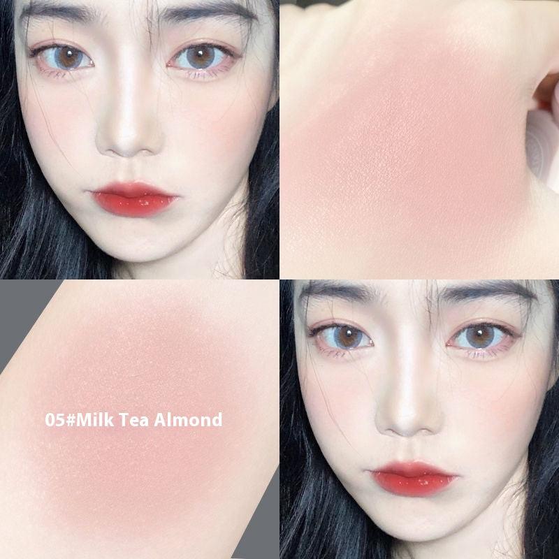 Women's Fashion Highlight Blush Makeup Palette Face Repair Pearlescent.