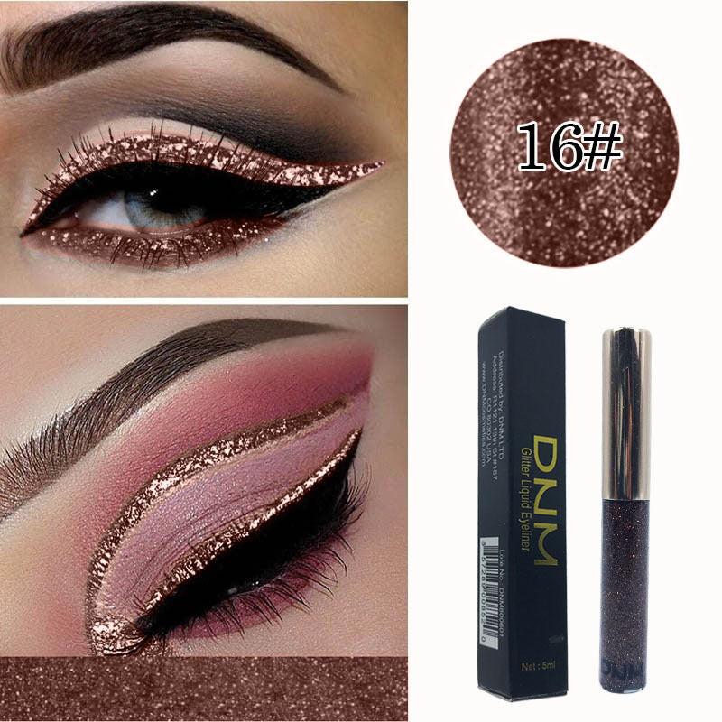 Shiny Pearlescent Liquid Eyeliner.
