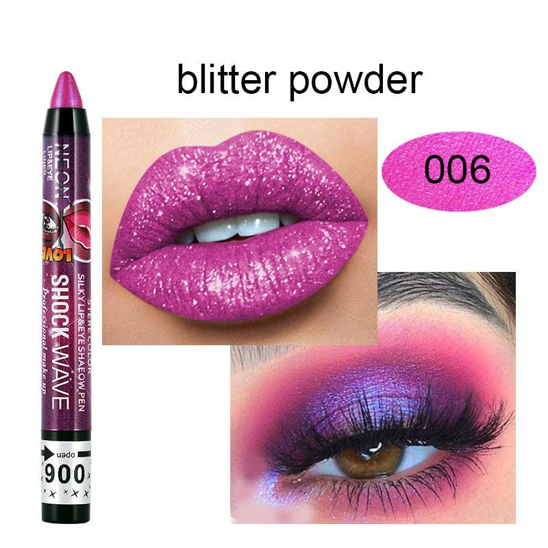 Eyeshadow Stick Eye Shadow Pencil Long Lasting Without Drying Eyes Makeup Pen Shimmer Cosmetics Tool.