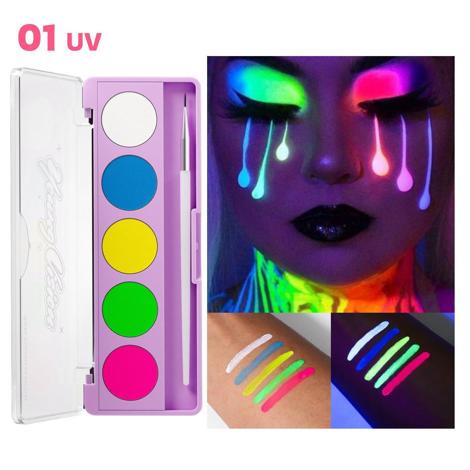 Stage Performance Fluorescent UV Painting Plate.