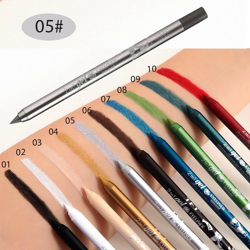Long-lasting Concealer Waterproof Sweat-proof Smudge-free Eyeliner And Lip Liner.