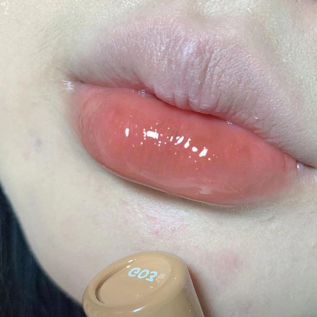 Aqua Mirror Glass Lip Glaze Lipstick.