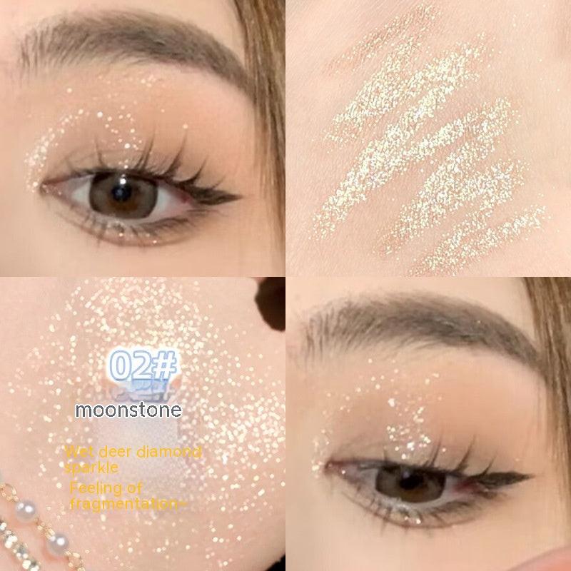 Crouching Silkworm Lazy Eye Makeup Thin And Glittering Pearlescent Bright Novice Style Brightening Eyeliner.