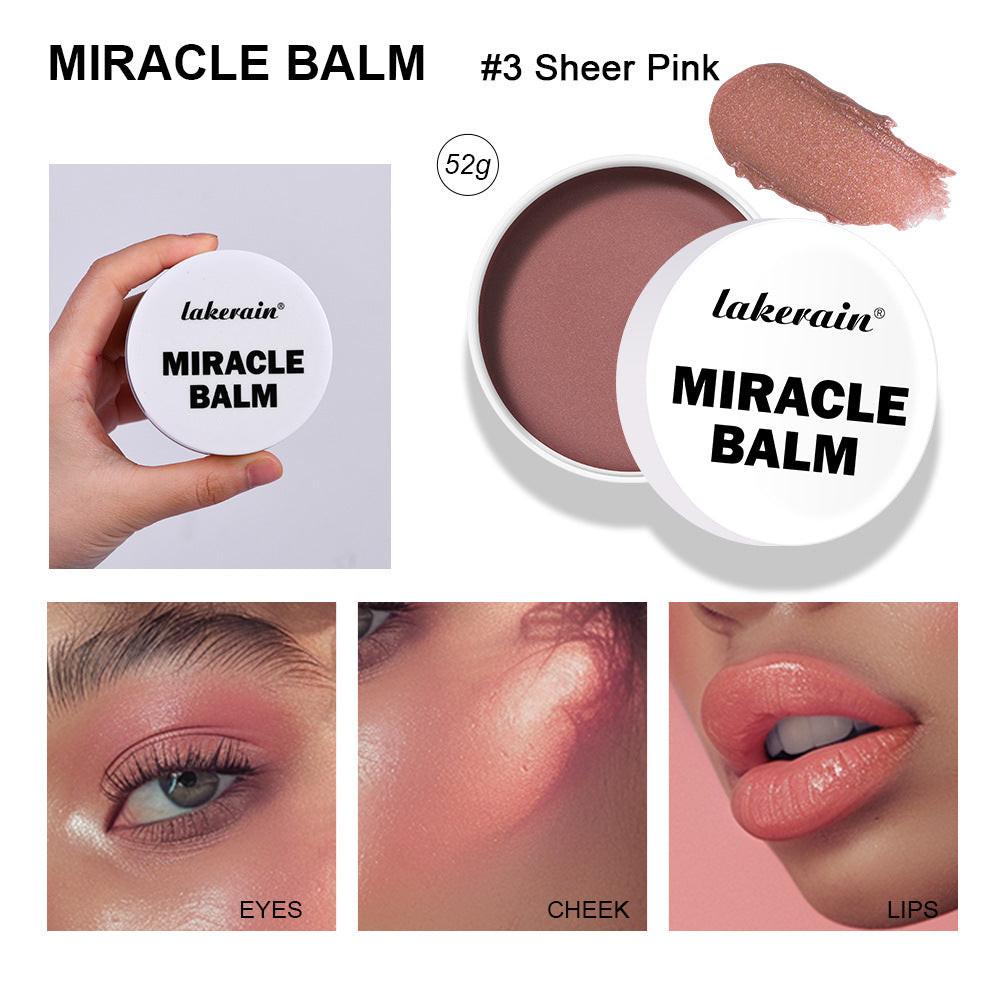 Lakerain Glow Shimmer Miracle Cream Moisturizing Makeup Matte Brightening.