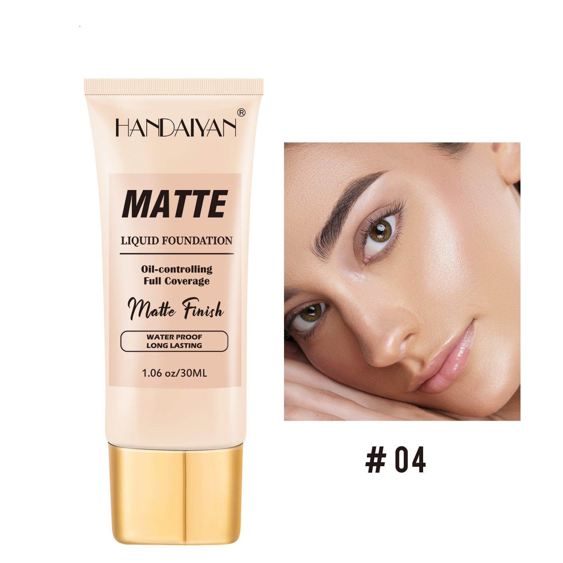 Foreign Trade Lady Concealing Foundation Long Lasting Smear-proof Makeup Invisible Pore Moisturizing.
