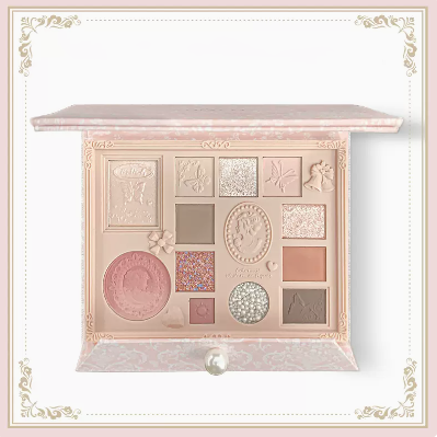 Embossed Eyeshadow Highlighter Blush All-in-one Makeup Plate.