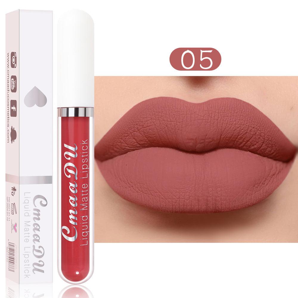 Matte Non-stick Cup Waterproof Long-lasting Lip Gloss.