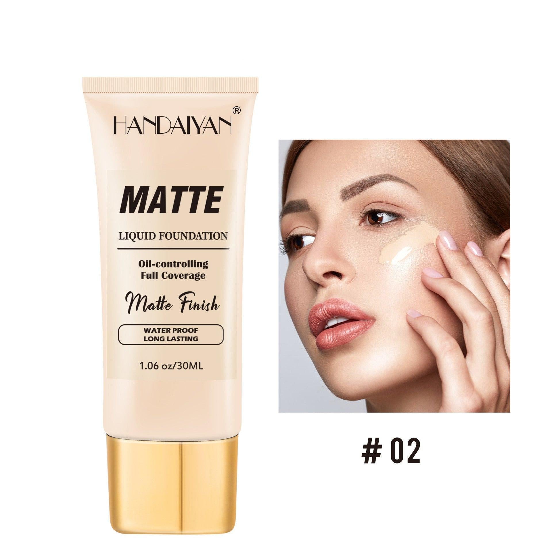 Foreign Trade Lady Concealing Foundation Long Lasting Smear-proof Makeup Invisible Pore Moisturizing.
