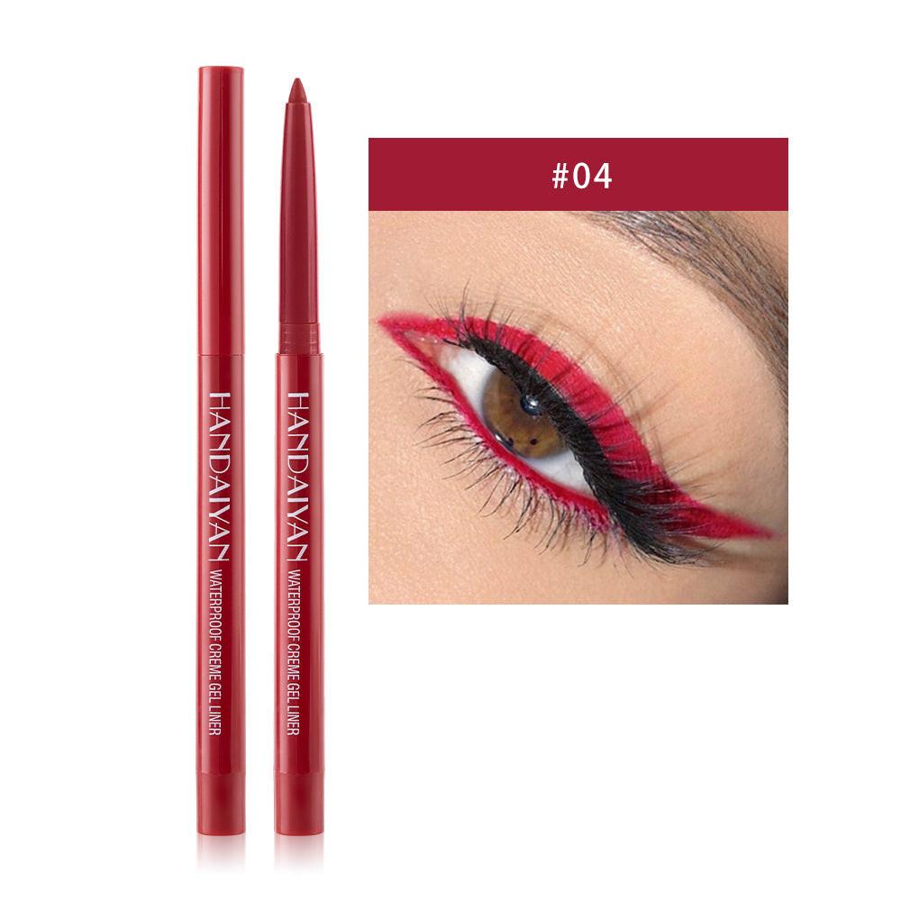 20 Color Cat Eye Makeup Waterproof Neon Colorful Liquid Eyeliner Pen Make Up Comestics Long-lasting Black Eye Liner Pencil.