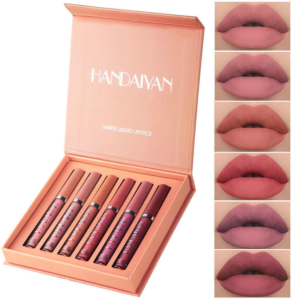 Matte Lip Gloss Set Big Red.