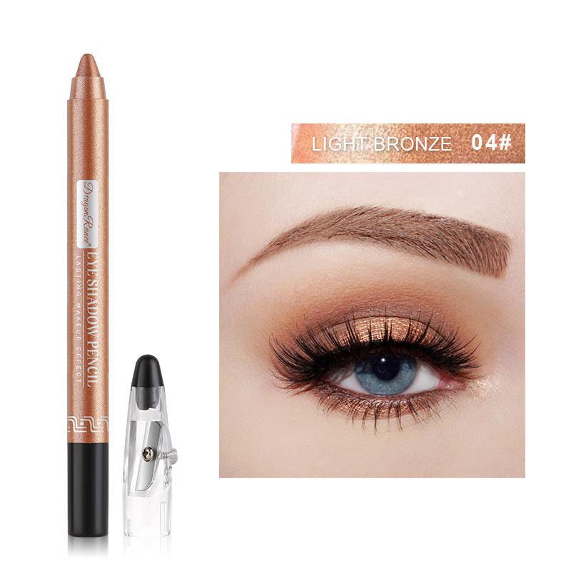 Eyeliner Eye Shadow Stick Shadow Pearlescent Eyeliner With Penknife Bubble Pen.