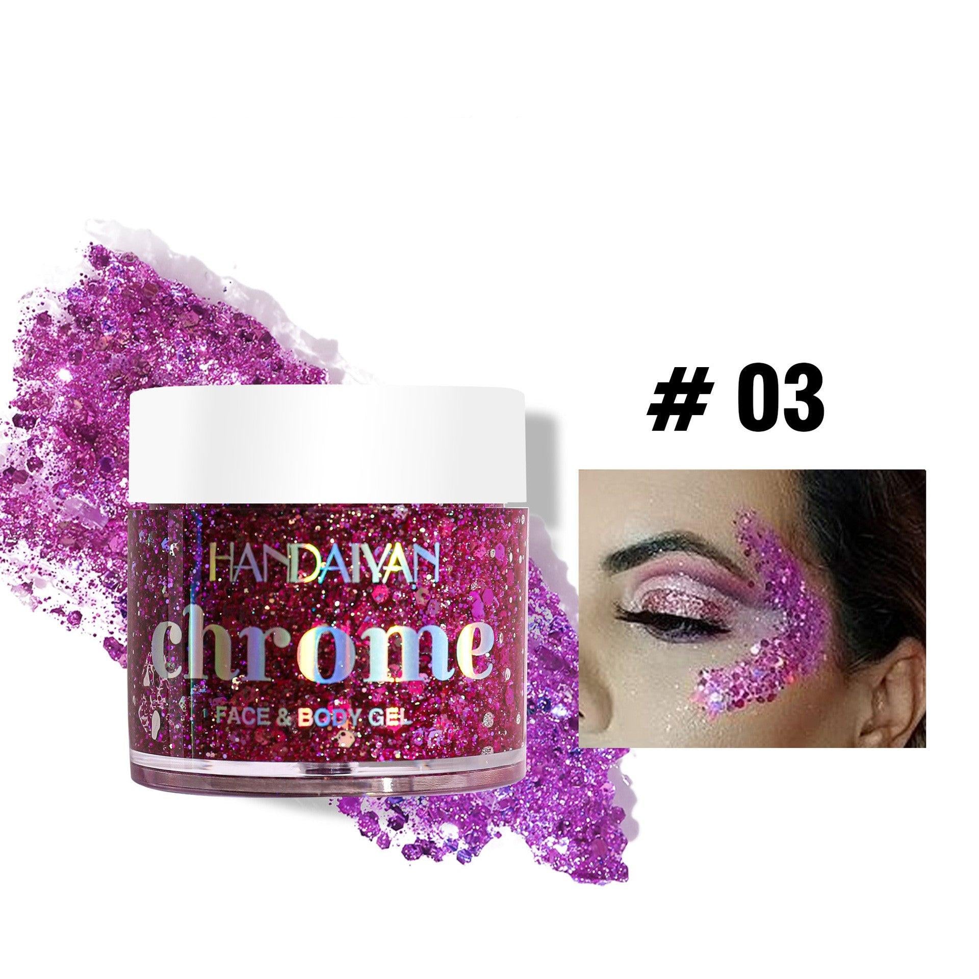 Color Changing Gel Sequin Eyeshadow.