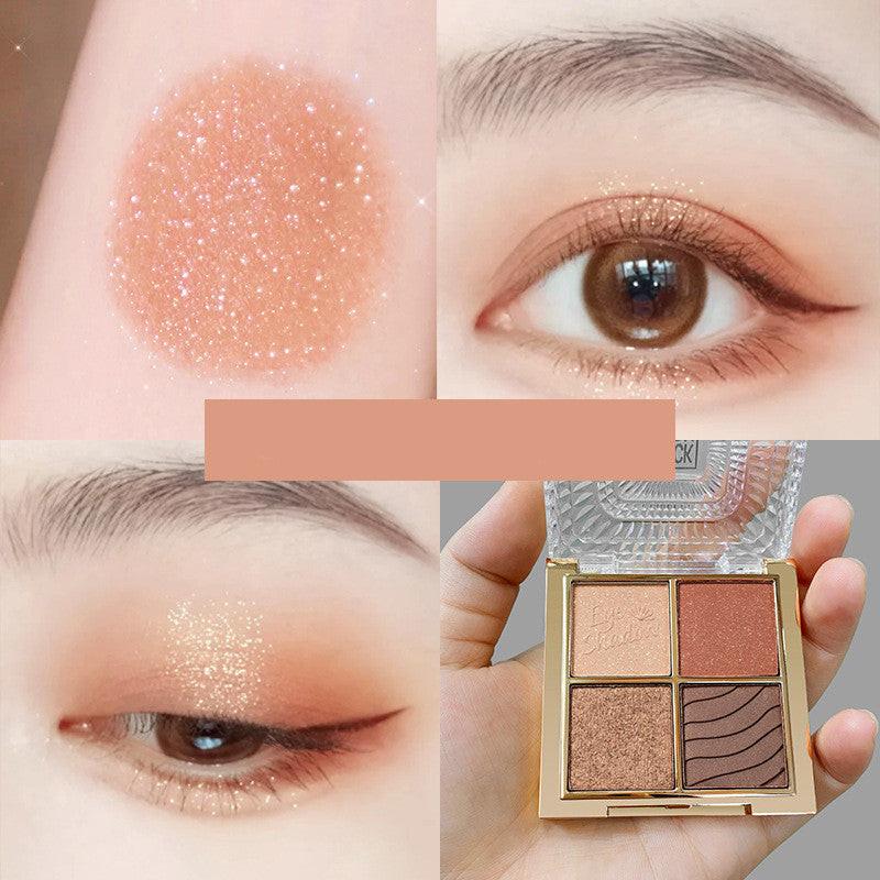 Brilliant Eyeshadow Palette Sparkling Pearly Matte Mashed Potatoes.