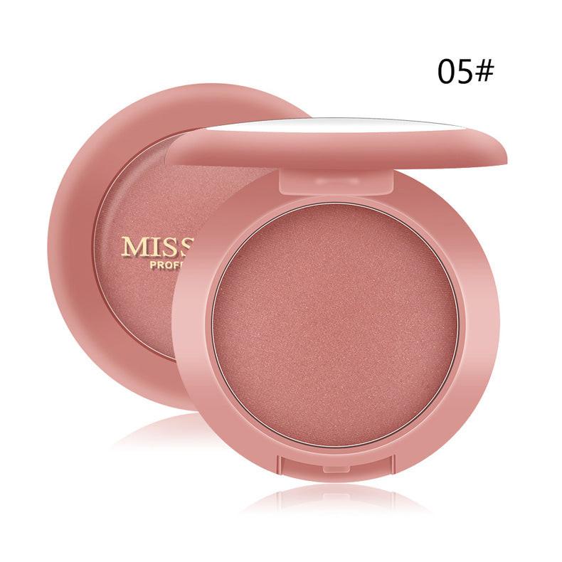 12 color blushes rosy matte cheeks.
