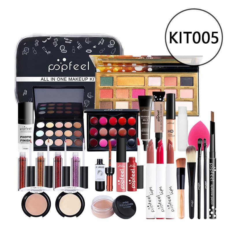 Makeup Cosmetics Set Beginner Combination Concealer Eyeliner Eyebrow Pencil.