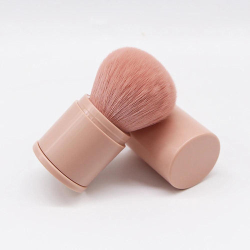 Quality Portable Convenient Retractable Makeup Brush Makeup Tools Accessories For Foundation Powder Eyeshadow Large Loose Powder Blush.