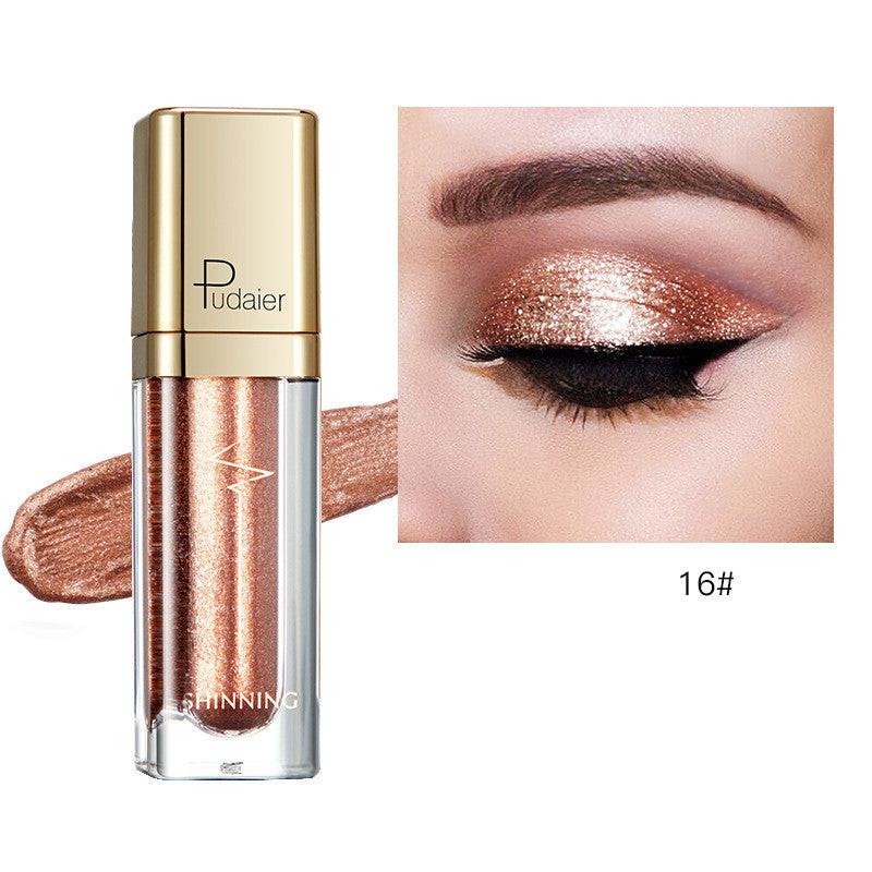18-color glitter eyeshadow.