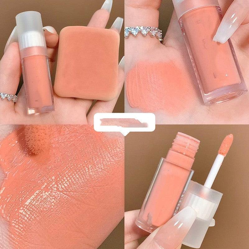Liquid Powder Blusher Ruddy And Expansive Color Eye Shadow Cosmetic Makeup.
