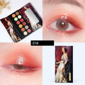 Royalty noble oil painting 12 color eye shadow disc.