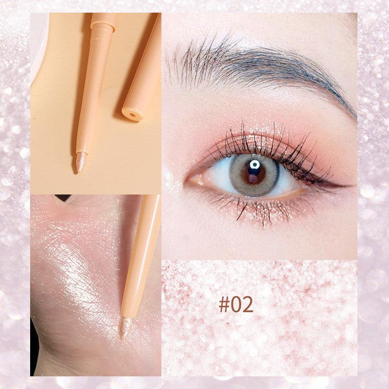 Waterproof And Stain Resistant High Gloss Eye Shadow Stick.