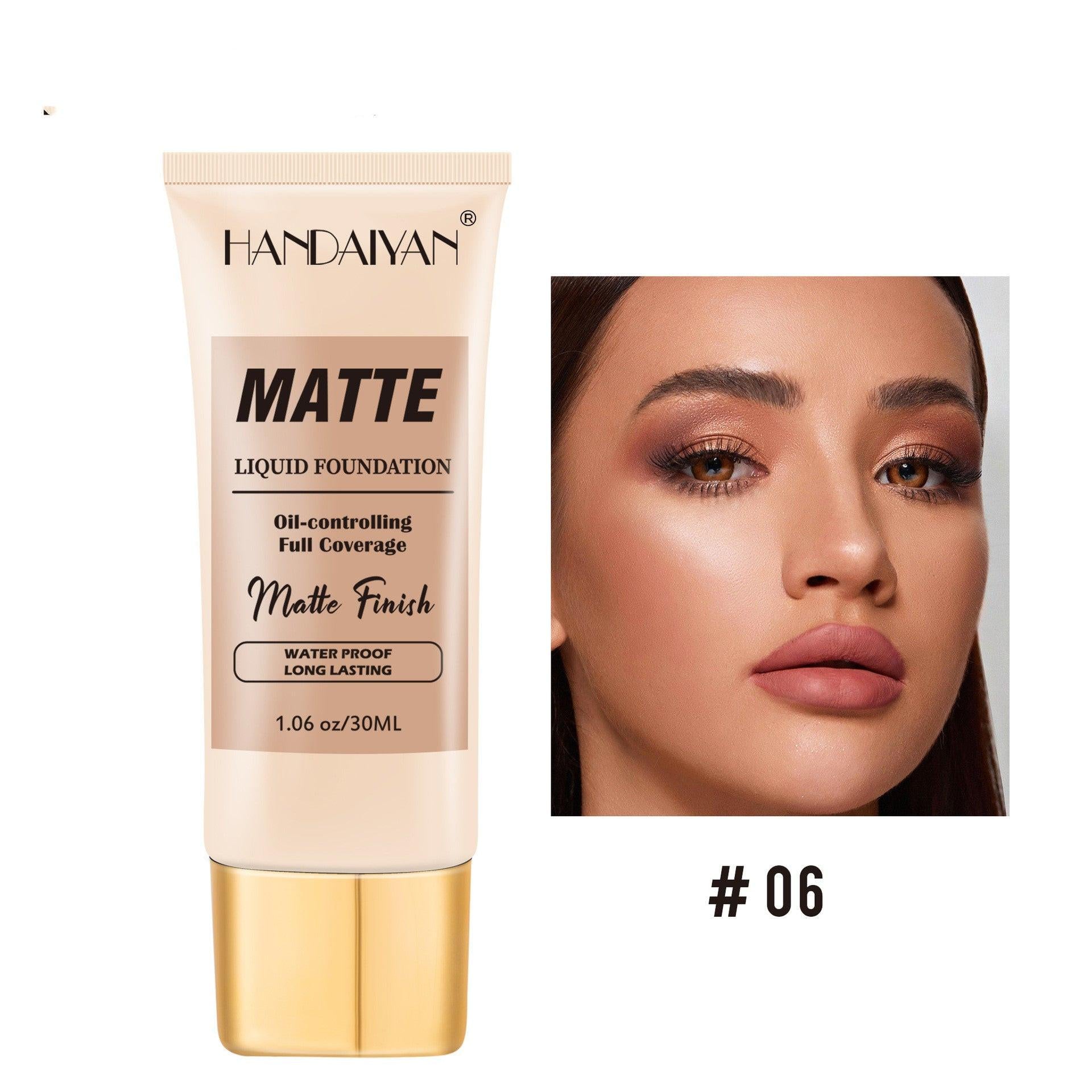 Foreign Trade Lady Concealing Foundation Long Lasting Smear-proof Makeup Invisible Pore Moisturizing.